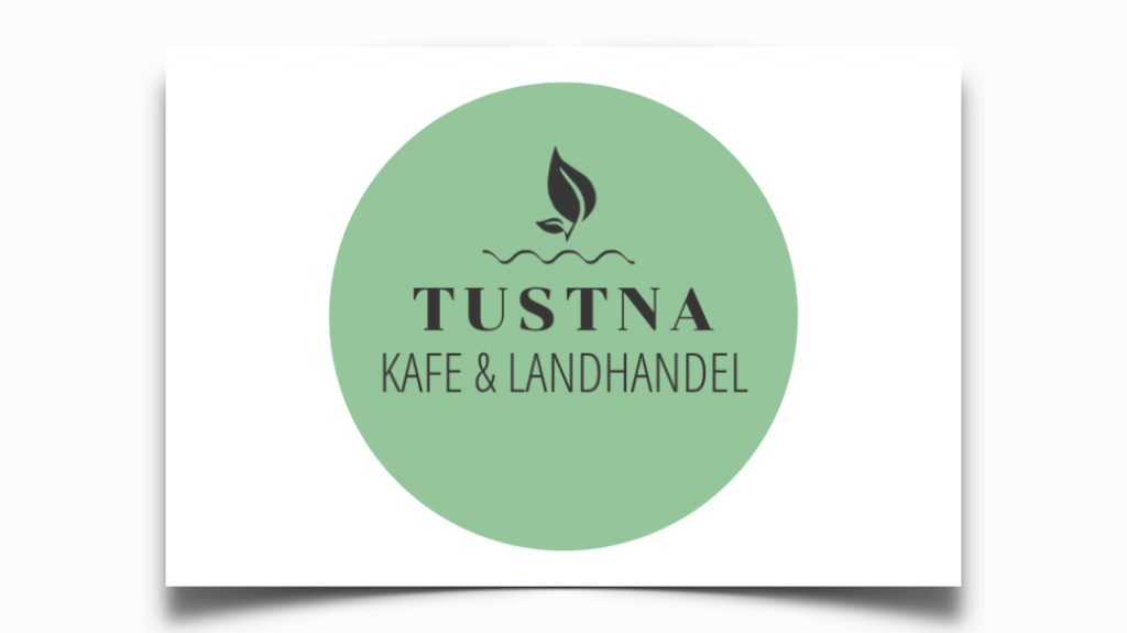 Tustna Kafe og Landhandel logo